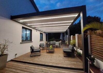 PERGOLA BIOCLIMATIQUE STANDARD 5M88 X 3M